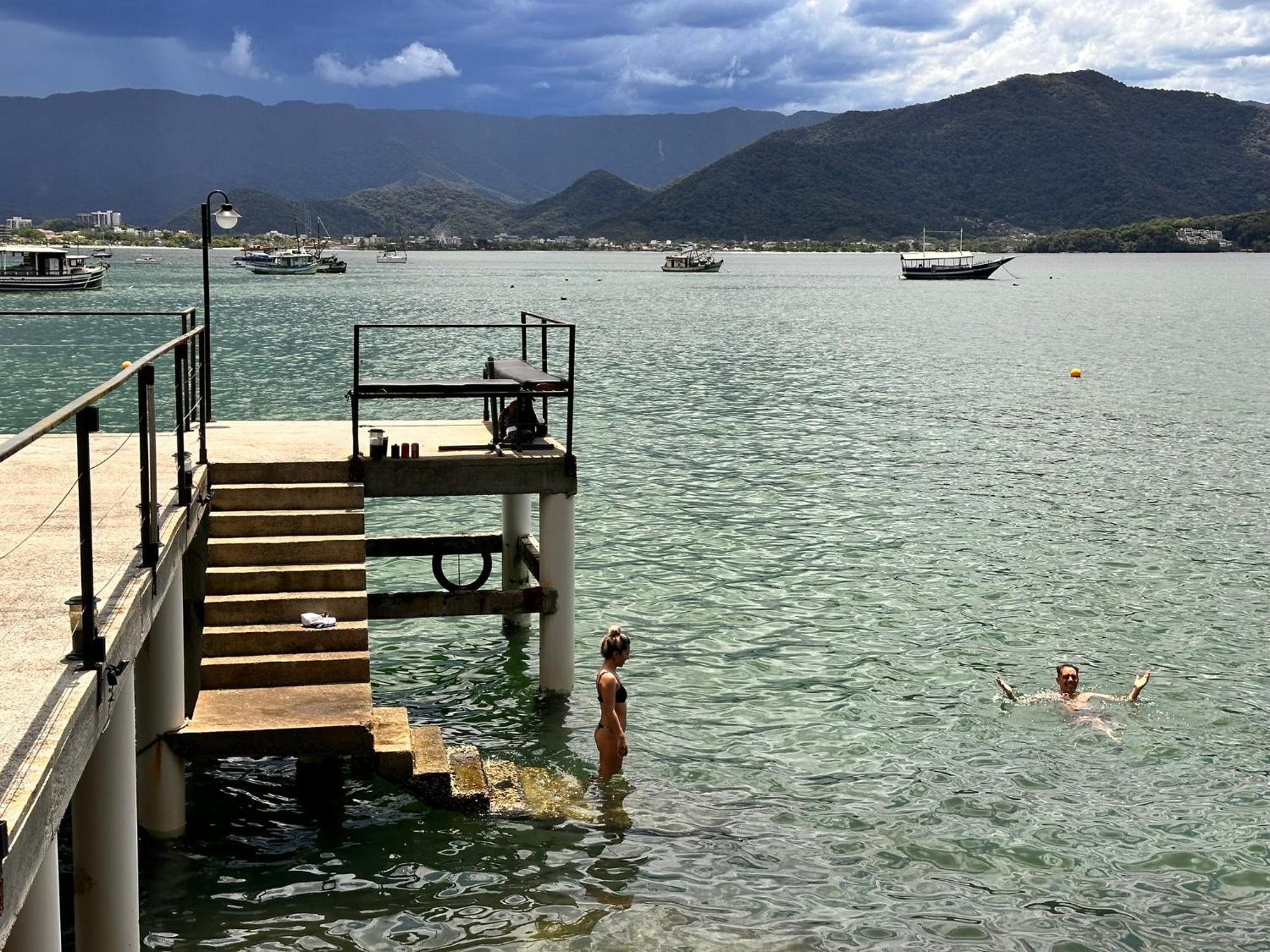 1819 Marine Hotel Ubatuba Bagian luar foto