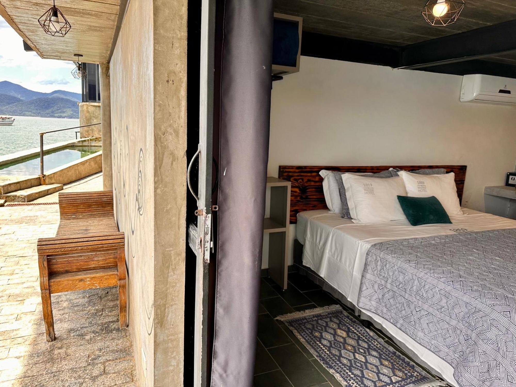 1819 Marine Hotel Ubatuba Bagian luar foto